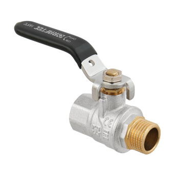 Кран кульовий Raftec BLACK PN50 ВЗ 1/2' ручка DRH11