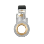 Кран кульовий Raftec BLACK PN50 ВЗ 1/2' ручка DRH11