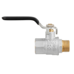 Кран кульовий Raftec BLACK PN50 ВЗ 1/2' ручка DRH11