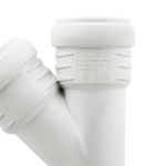 Тройник внутренний безшумный ASG S-LINE ф 50мм x45°