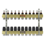 Колектор з витратомірами Raftec 1'х11