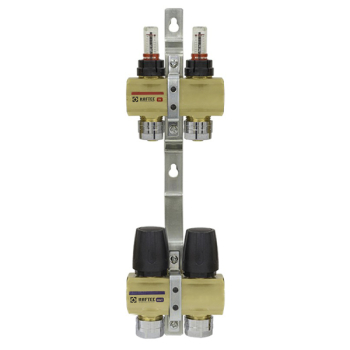 Колектор з витратомірами Raftec 1'х2