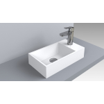 Умивальник Miraggio COPPER 400 білий глянець