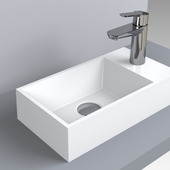 Умивальник Miraggio COPPER 400 білий глянець