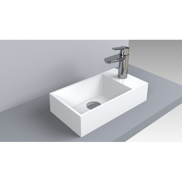 Умивальник Miraggio COPPER 400 білий глянець