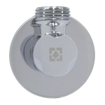 Кран кутовий з керамічним запірним елементом Raftec PN10 ЗЗ 1/2 'x1 / 2'