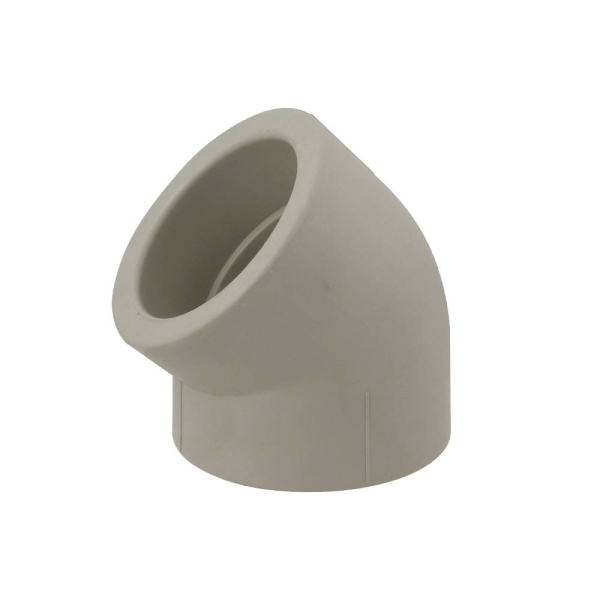 Колено PPR ЭКО 63 мм 45°