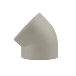 Колено PPR ЭКО 63 мм 45°