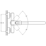 Смеситель для ванной G-lauf LEF7- A232